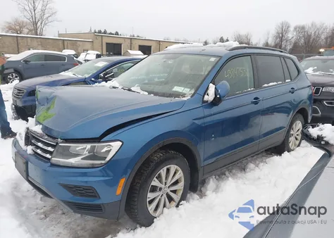2018 Volkswagen Tiguan 2.0T S z USA, uszkodzony, nr VIN 3VV0B7AX3JM091554